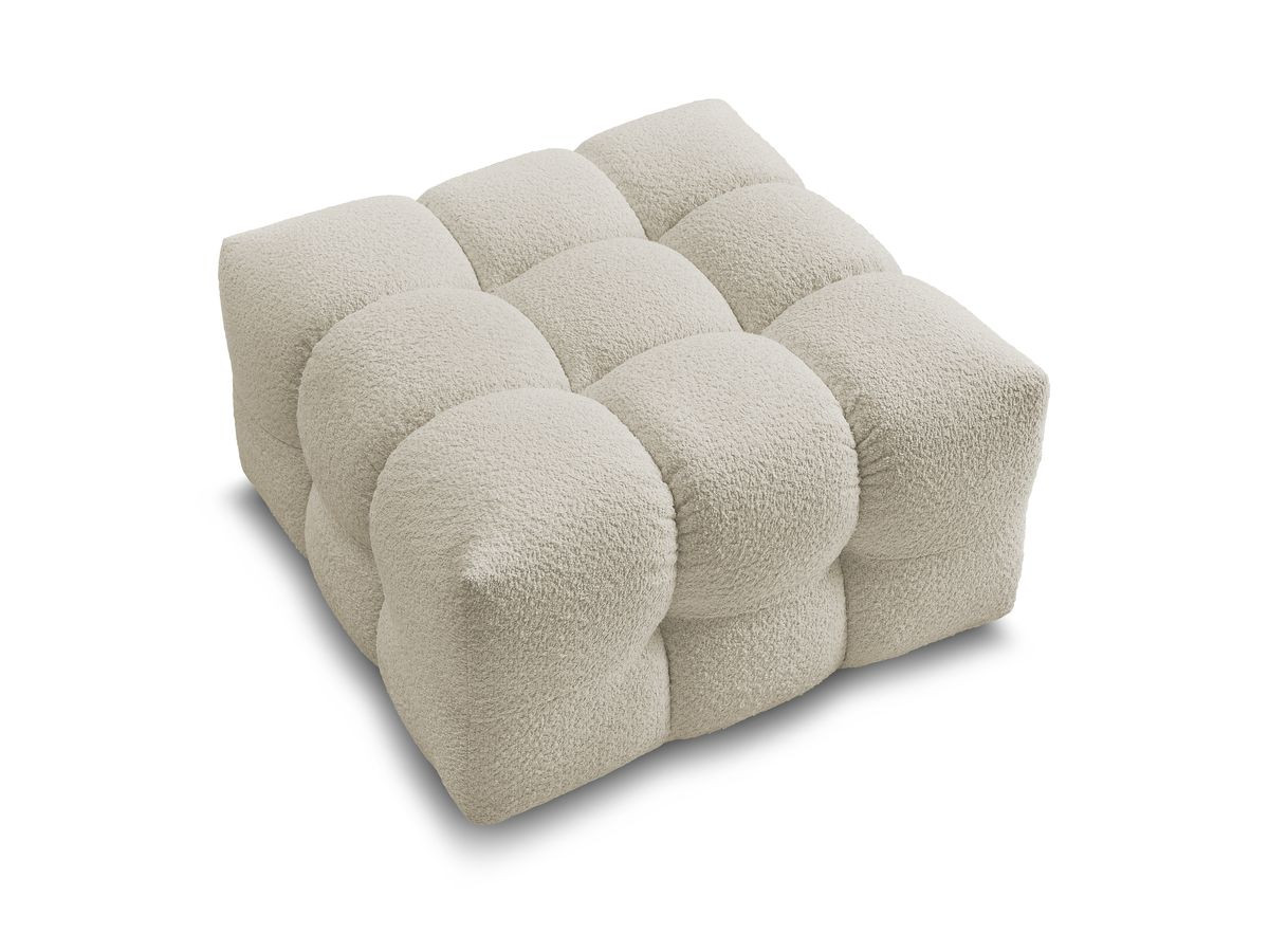 Pouf CLOUD tissu bouclette