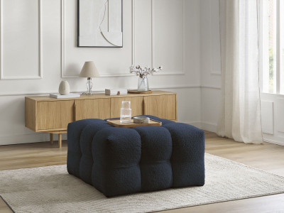 Pouf CLOUD tissu bouclette
