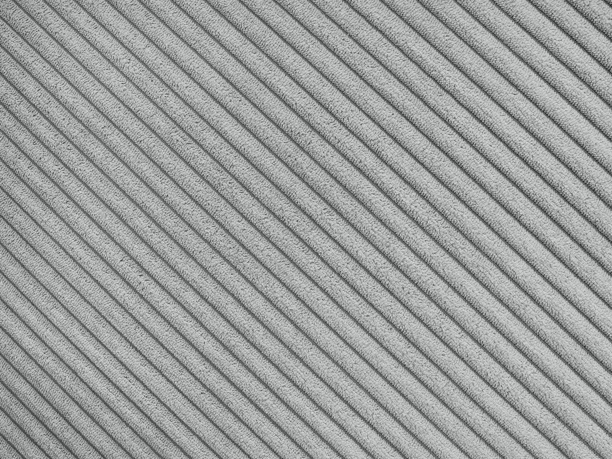 Canapé d'angle fixe EVEREST tissu chiné - Orange - Angle droit - 10 coussins