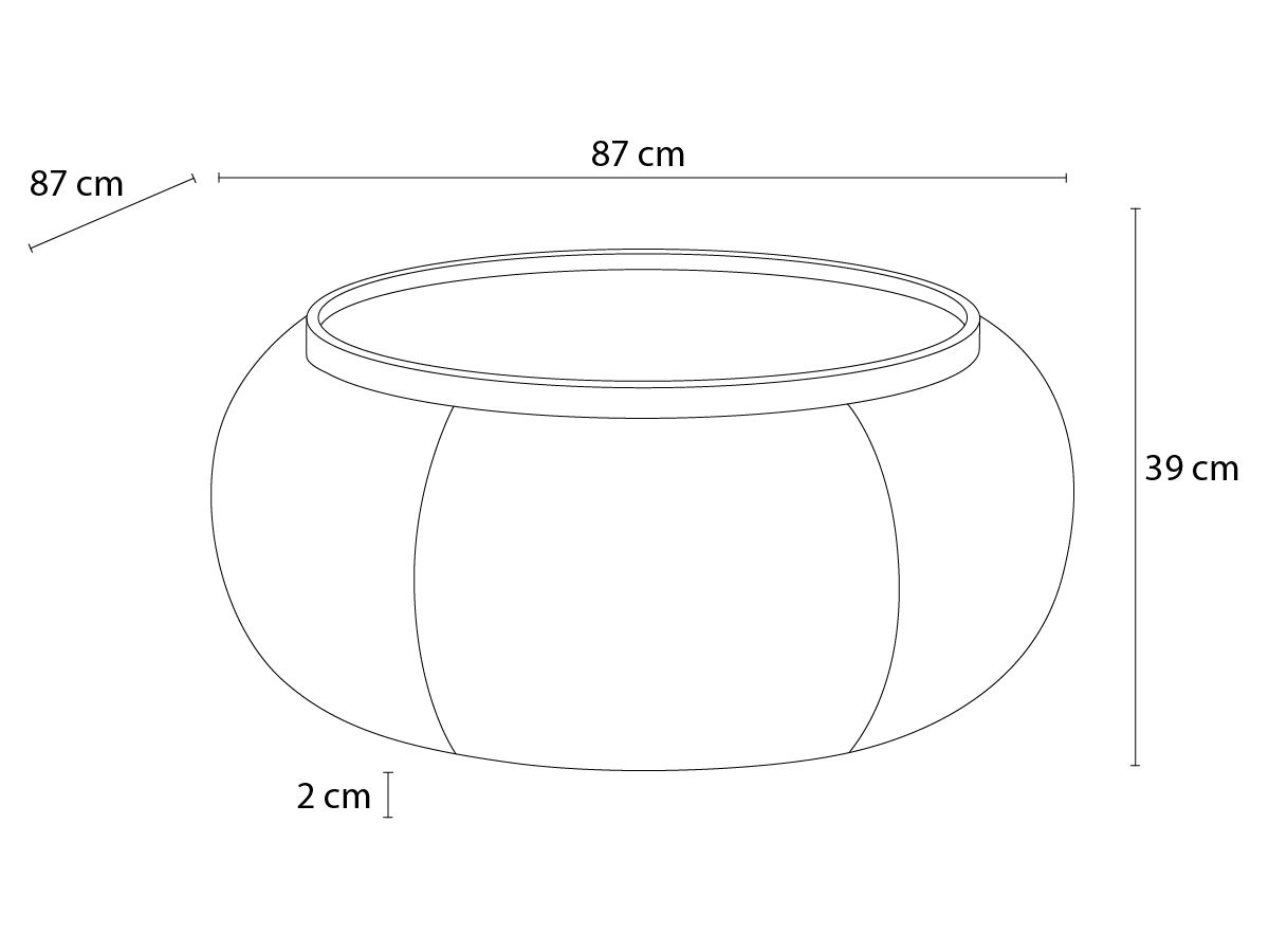 Canapé d'angle fixe EVEREST tissu chiné - Orange - Angle droit - 10 coussins