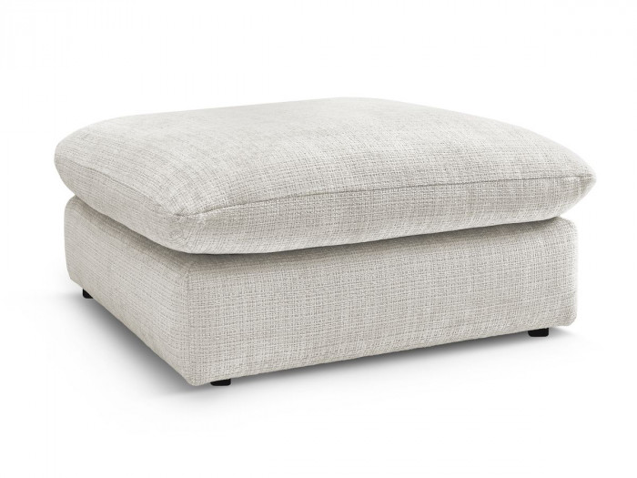 Pouf EUGENE tissu texturé
