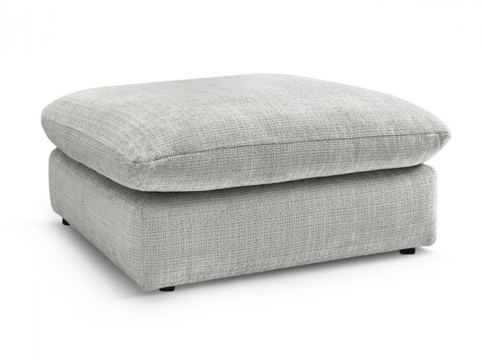 Pouf EUGENE tissu texturé