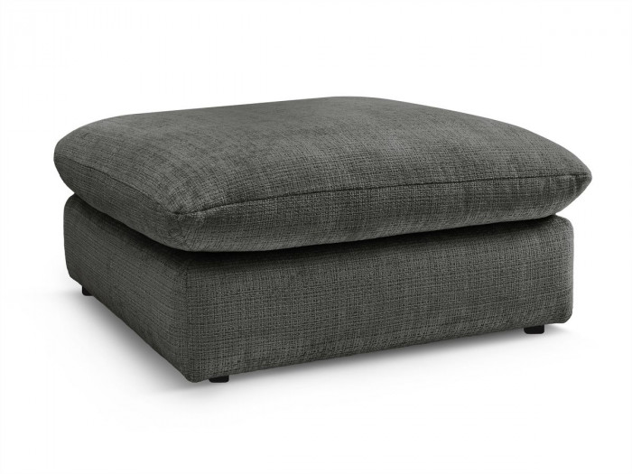 Pouf EUGENE tissu texturé