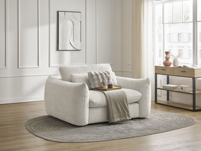 Fauteuil EUGENE tissu texturé