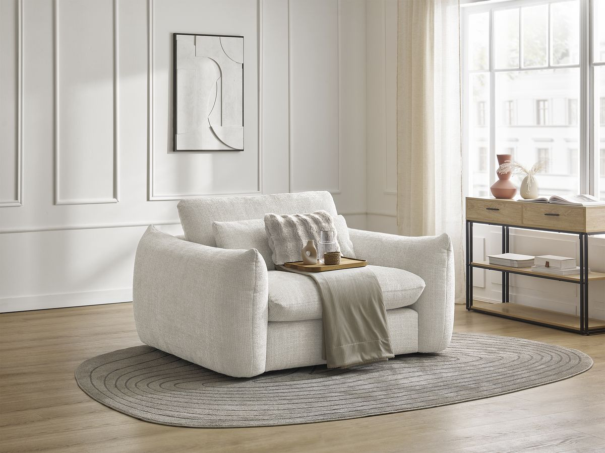 Fauteuil EUGENE tissu texturé