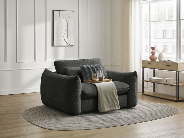 Fauteuil EUGENE tissu texturé