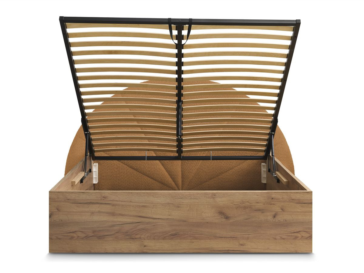 DORIAN opbergbed in badstof