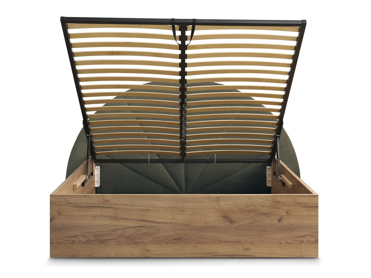 DORIAN opbergbed in badstof
