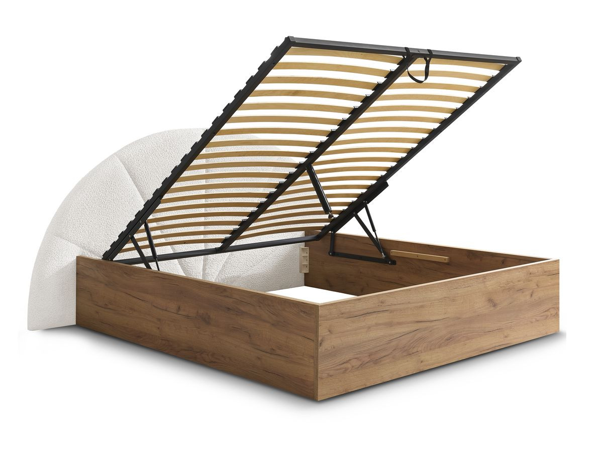 DORIAN opbergbed in badstof