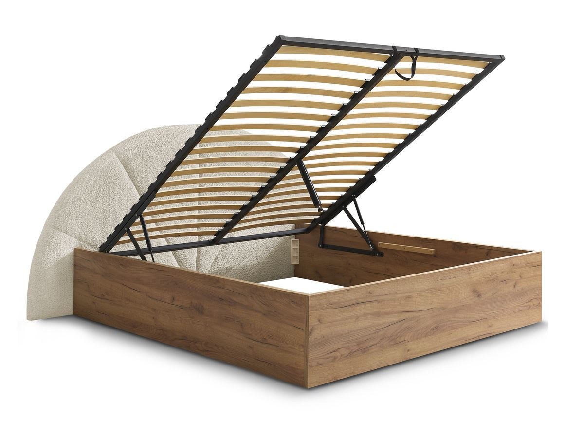 DORIAN opbergbed in badstof