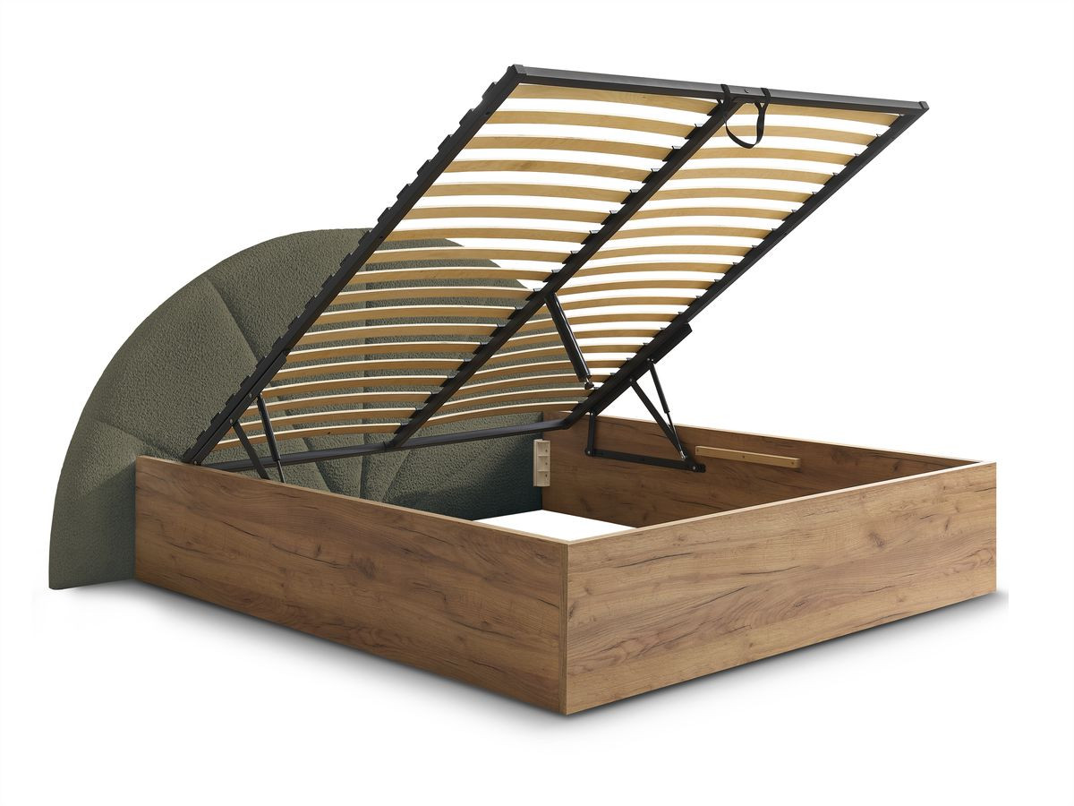DORIAN opbergbed in badstof