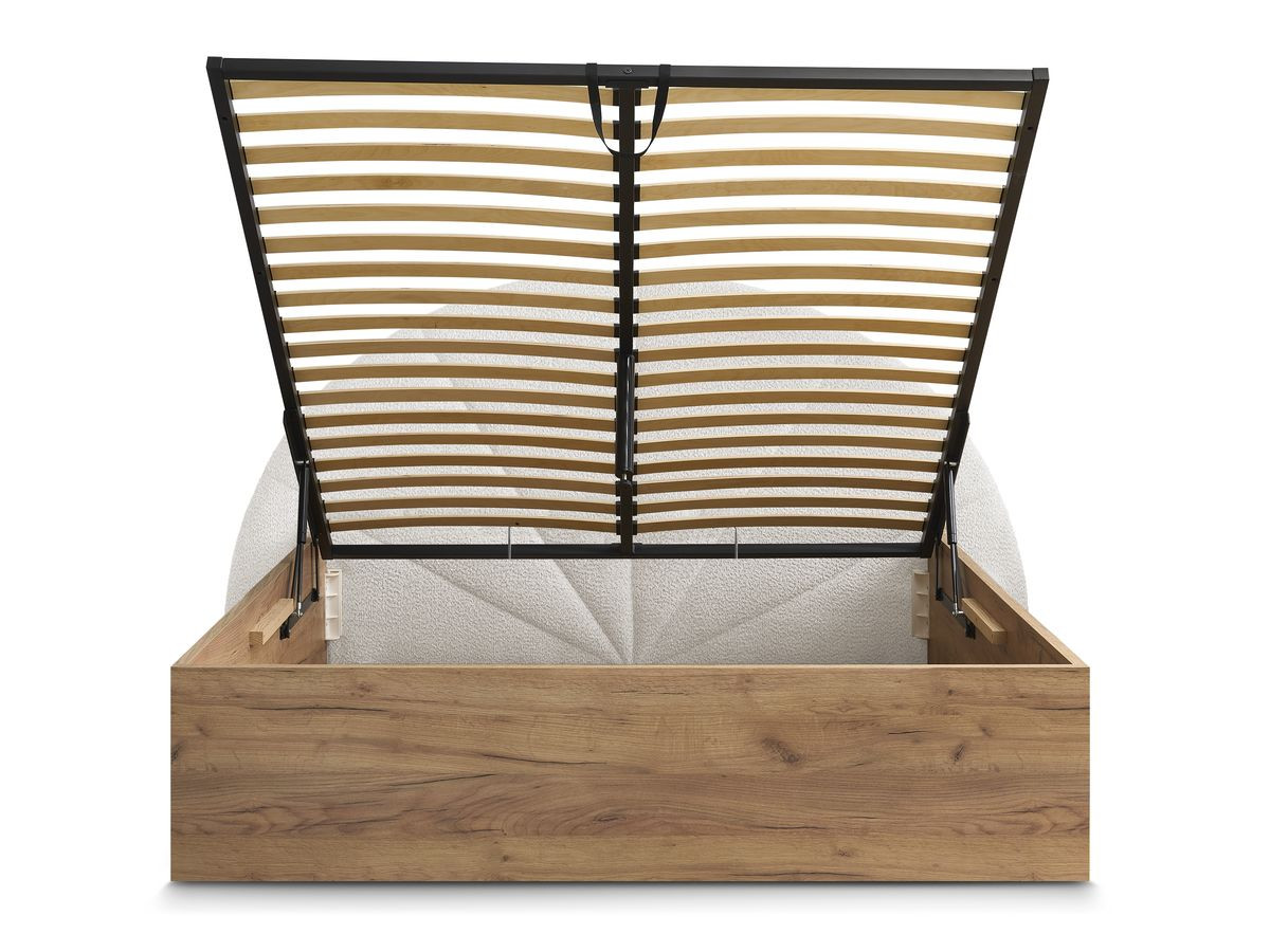 DORIAN opbergbed in badstof