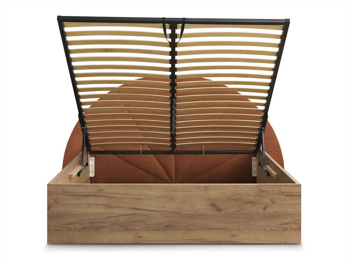 DORIAN opbergbed in badstof