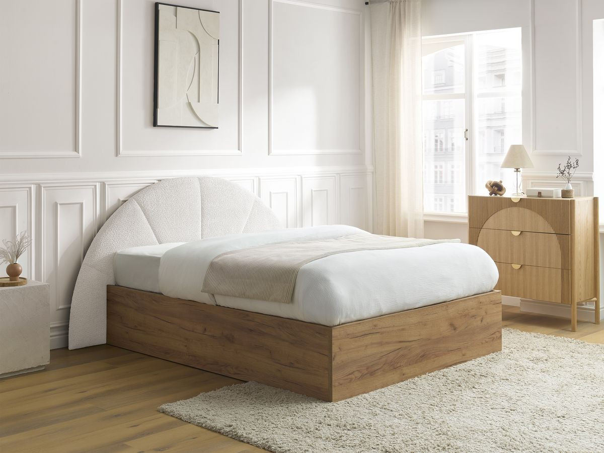 DORIAN opbergbed in badstof