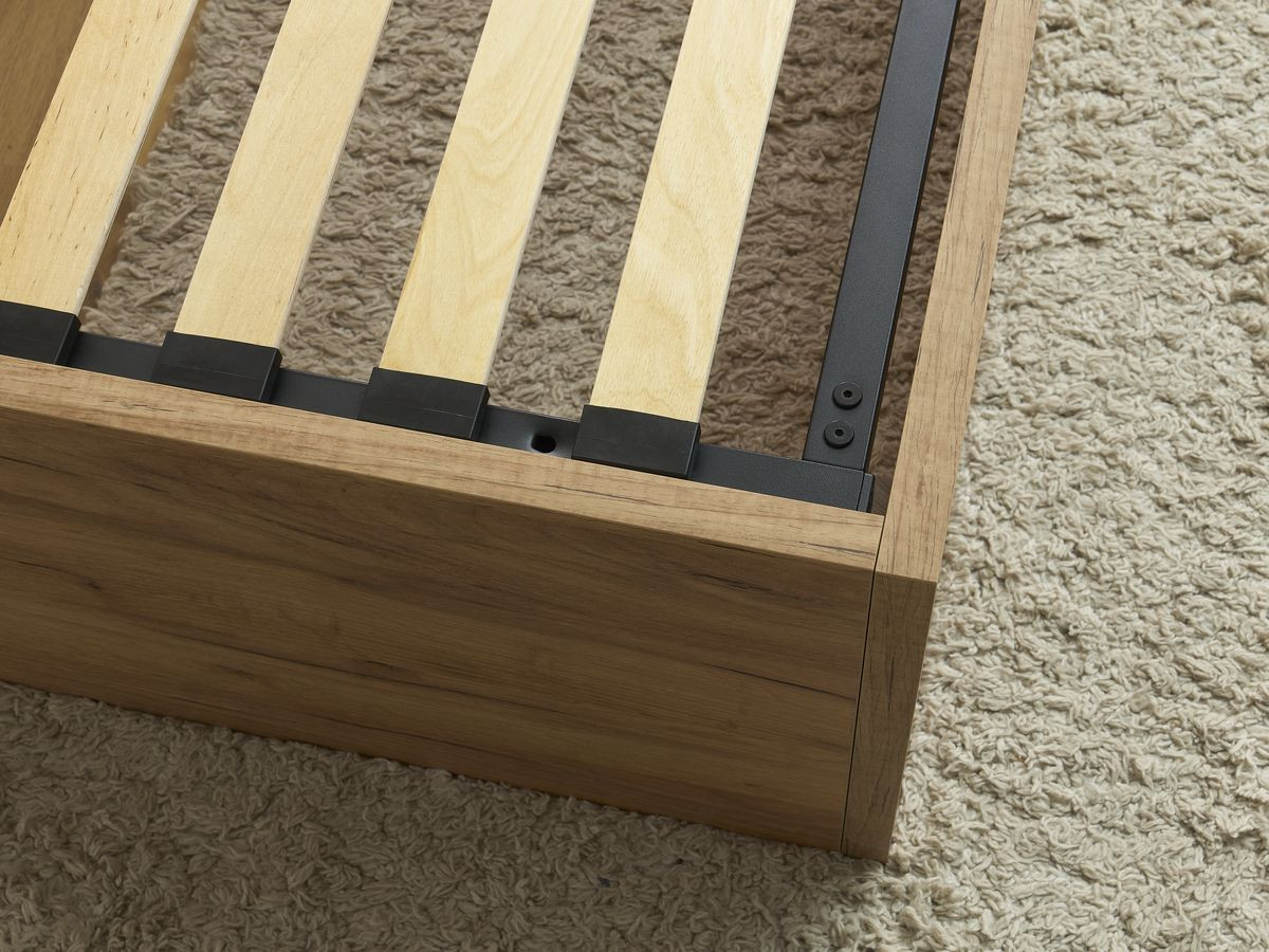 DORIAN opbergbed in badstof