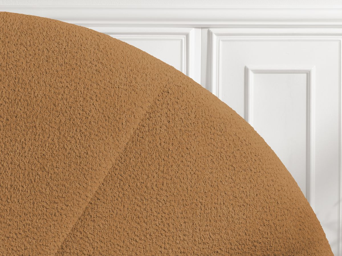 Lit coffre DORIAN bouclette jaune — vue 6