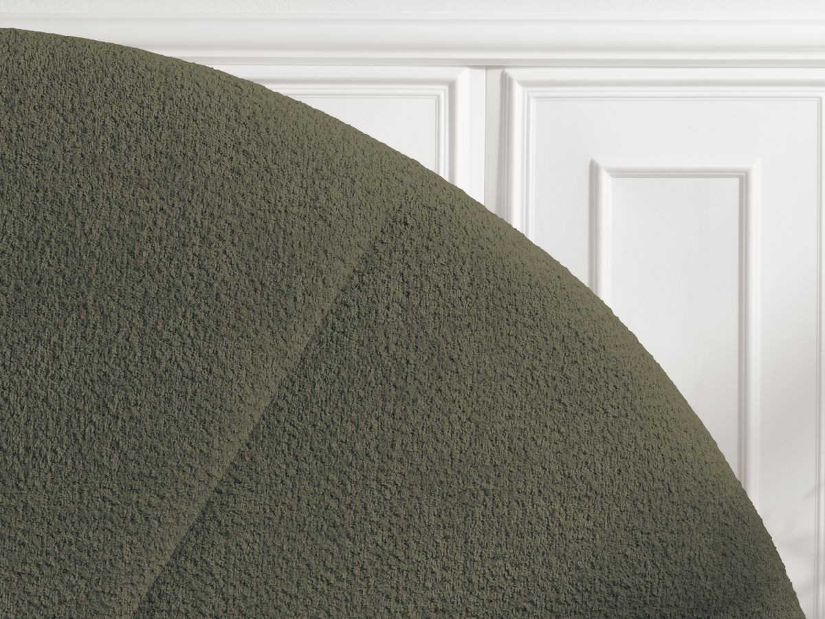 Lit coffre DORIAN bouclette vert — vue 6