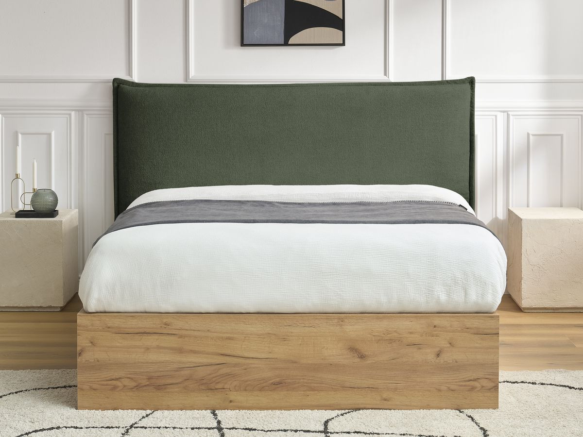 Lit coffre CHARLIE vert — vue 5