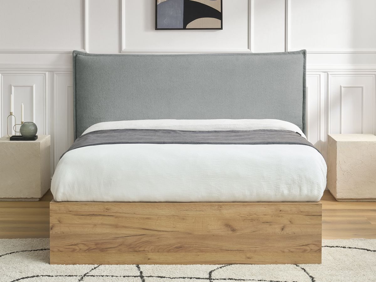 Lit coffre CHARLIE gris — vue 6