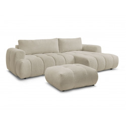 Angle convertible coffre + pouf