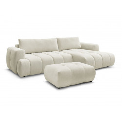 Angle convertible coffre + pouf