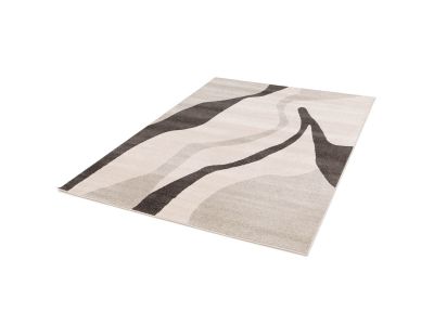 Tapis poils ras ULYS motif abstrait