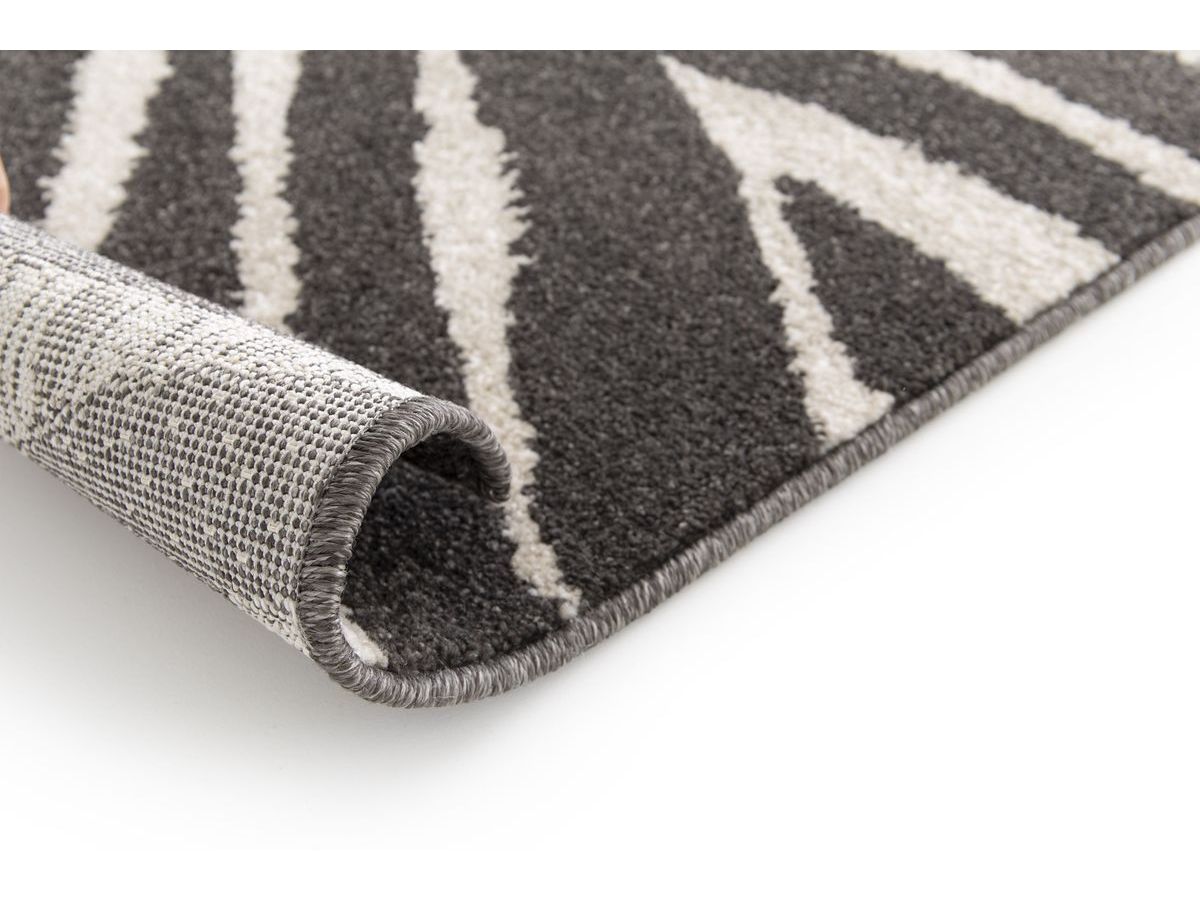 ZAYN laagpolig vloerkleed met abstract patroon