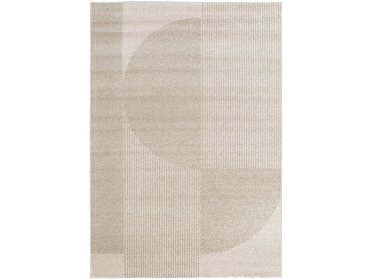 IRENA laagpolig vloerkleed met abstract patroon