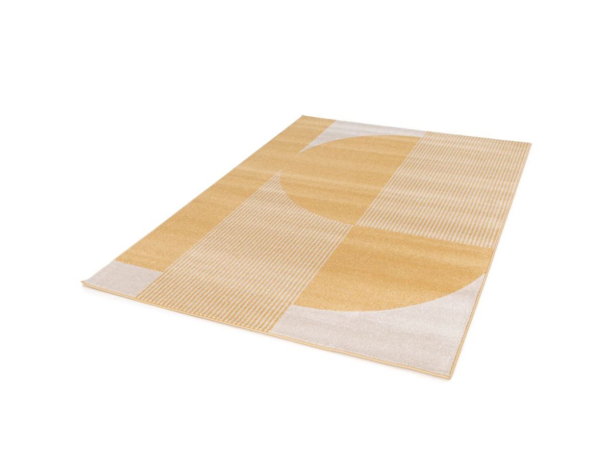 IRENA laagpolig vloerkleed met abstract patroon