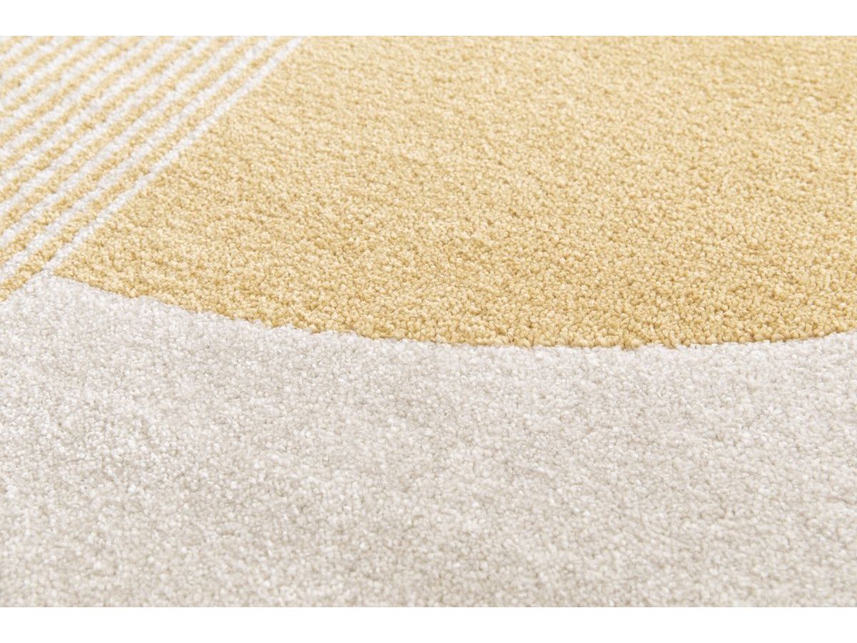 IRENA laagpolig vloerkleed met abstract patroon