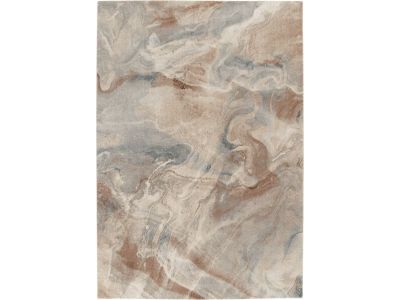 Tapis poils ras RIVIERE motif abstrait