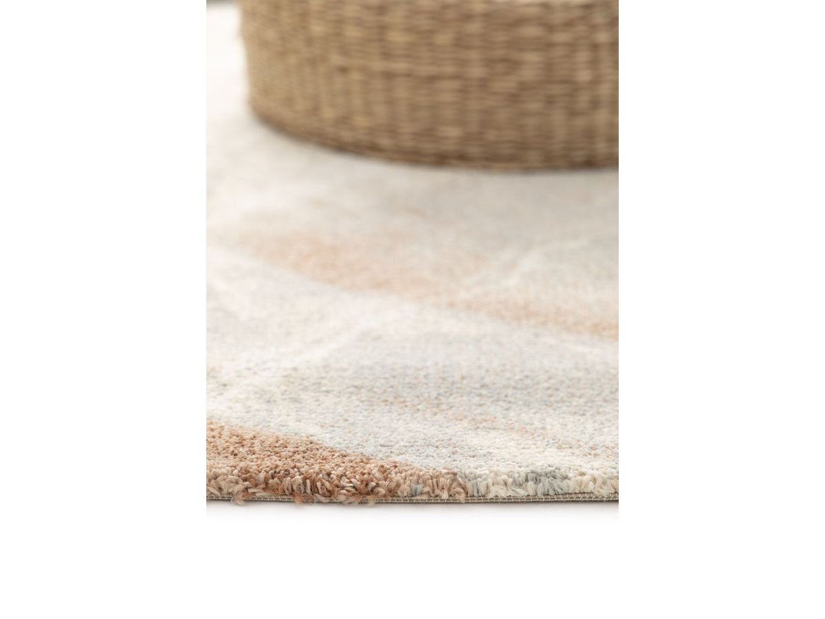 RIVIERE laagpolig vloerkleed met abstract patroon