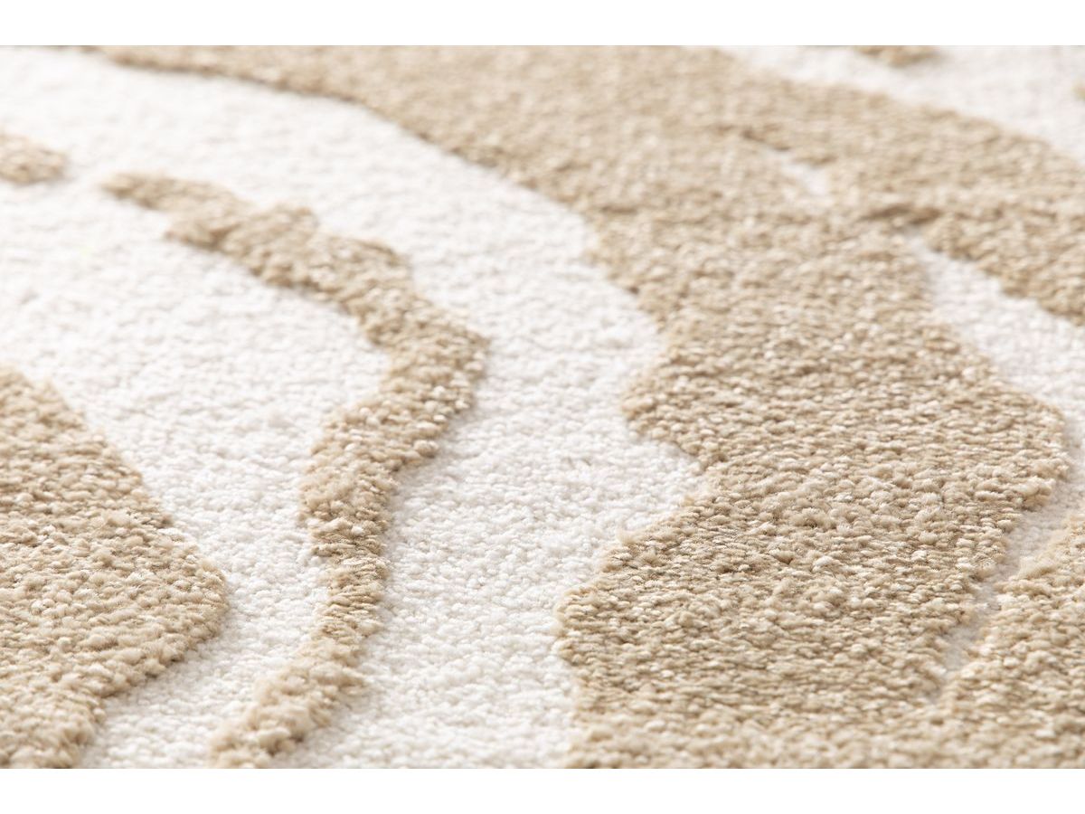 ORIAN kortpolig vloerkleed met abstract patroon