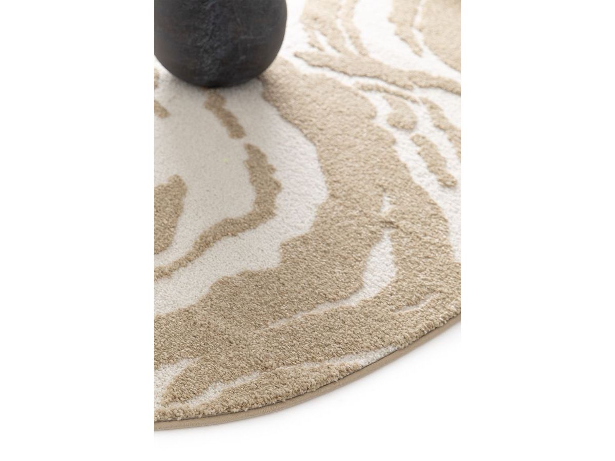 ORIAN kortpolig vloerkleed met abstract patroon