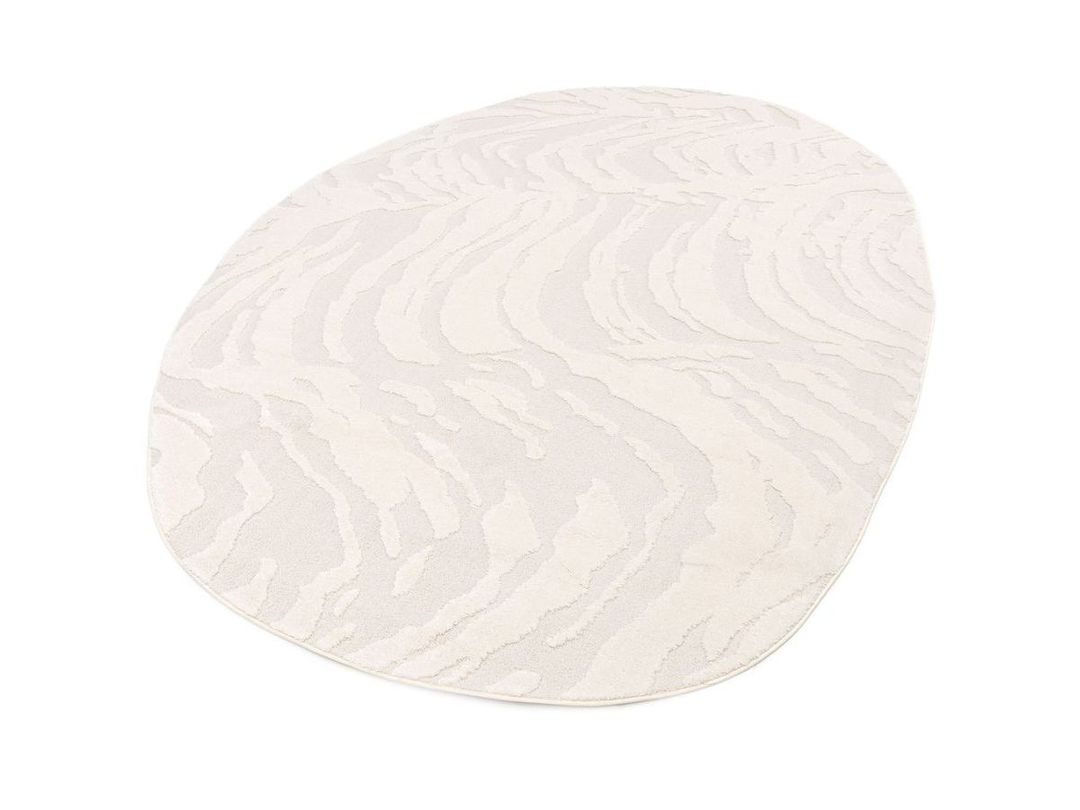 ORIAN kortpolig vloerkleed met abstract patroon