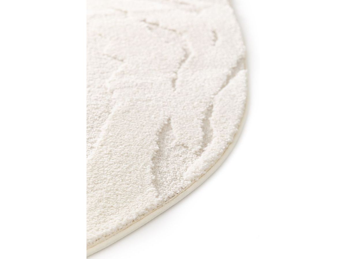 Tapis poils courts ORIAN motif abstrait beige — vue 6