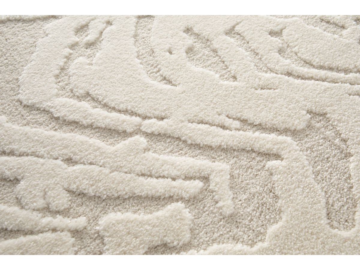 ORIAN kortpolig vloerkleed met abstract patroon