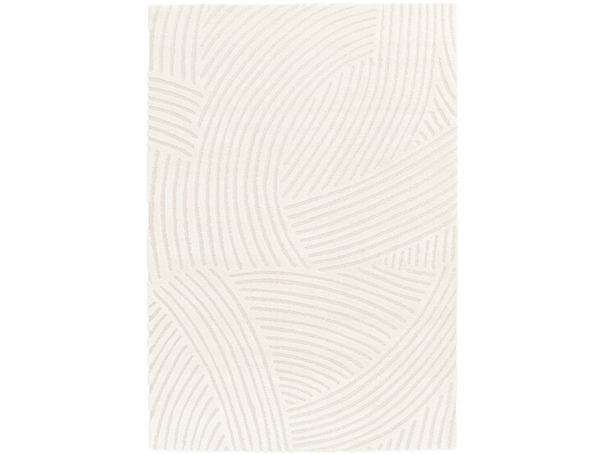 STAN kortpolig vloerkleed met abstract patroon