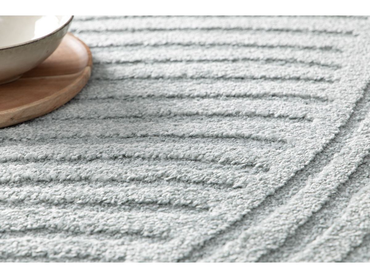 STAN kortpolig vloerkleed met abstract patroon