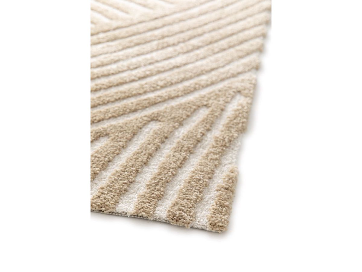 STAN kortpolig vloerkleed met abstract patroon