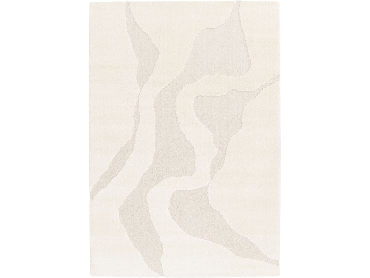 COLAS laagpolig vloerkleed met abstract patroon