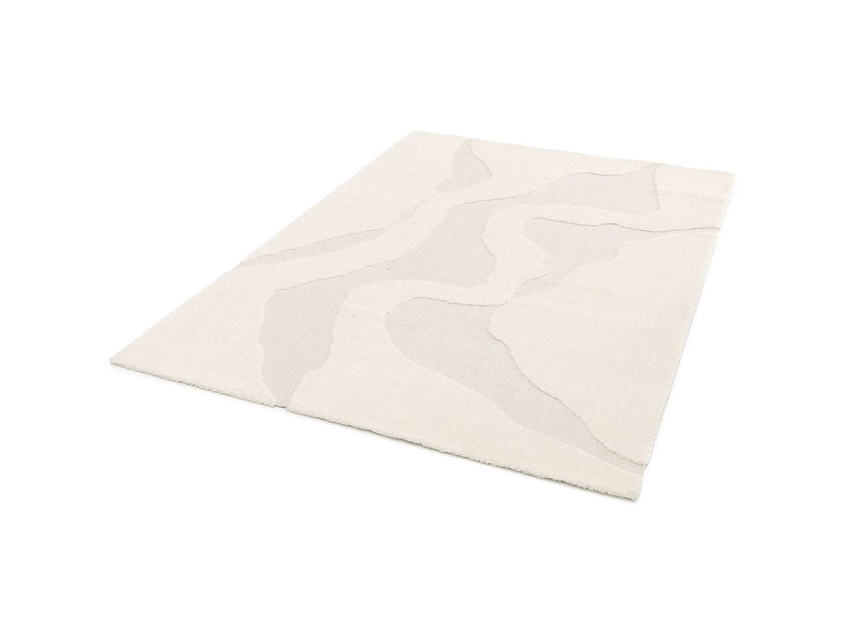 COLAS laagpolig vloerkleed met abstract patroon