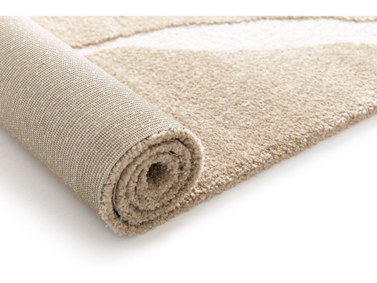 COLAS laagpolig vloerkleed met abstract patroon