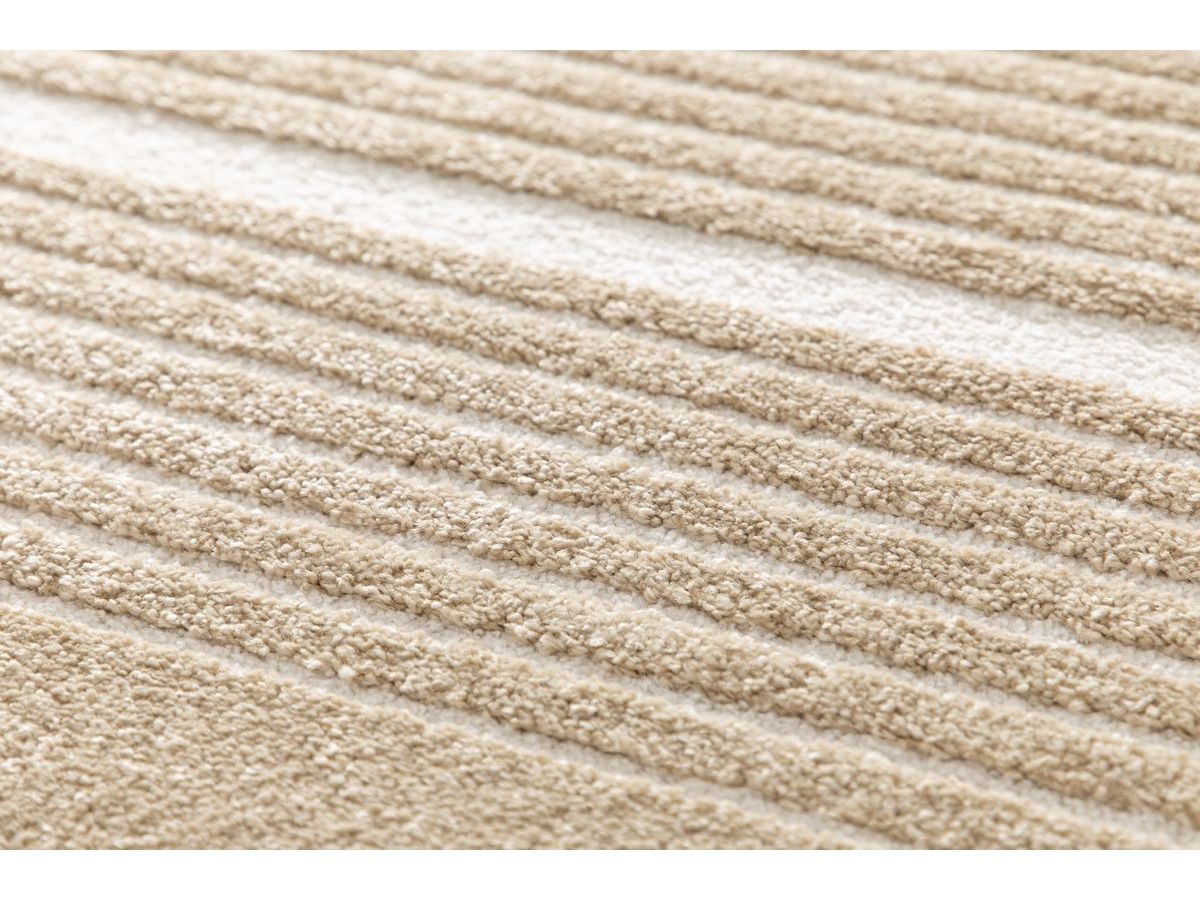 IAGO kortpolig vloerkleed met grafisch patroon