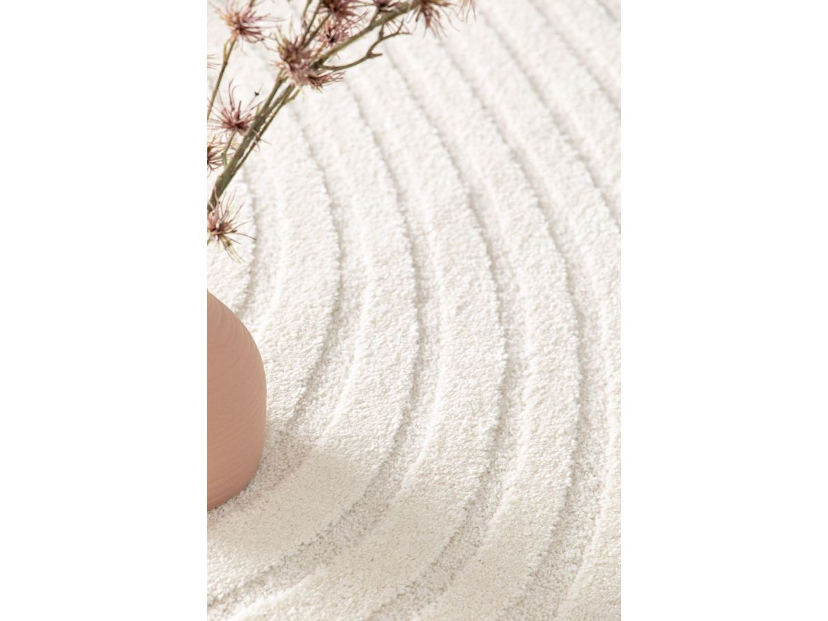 BRIAC kortpolig vloerkleed met geometrisch patroon