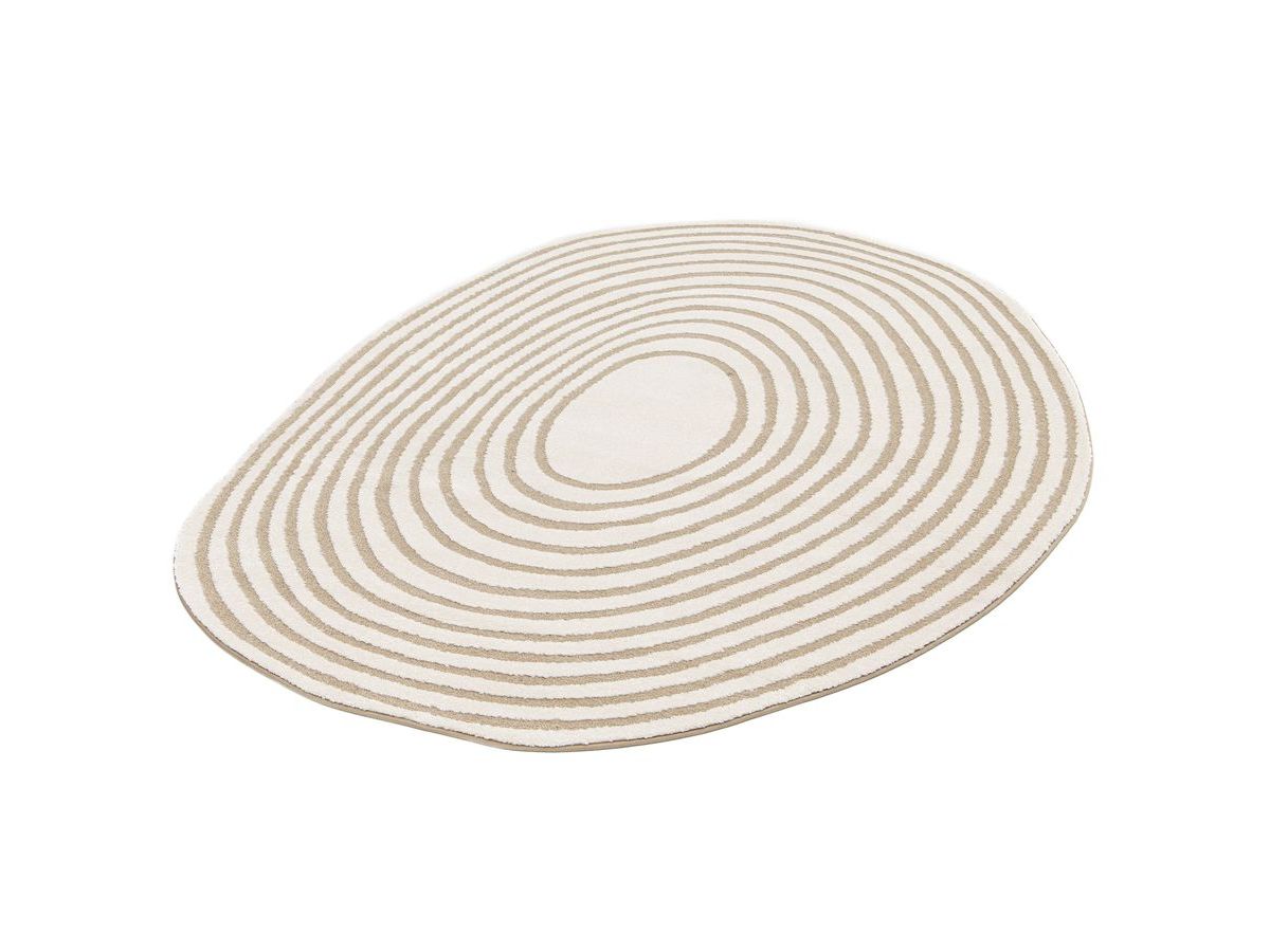 Tapis poils courts BRIAC motif géométrique