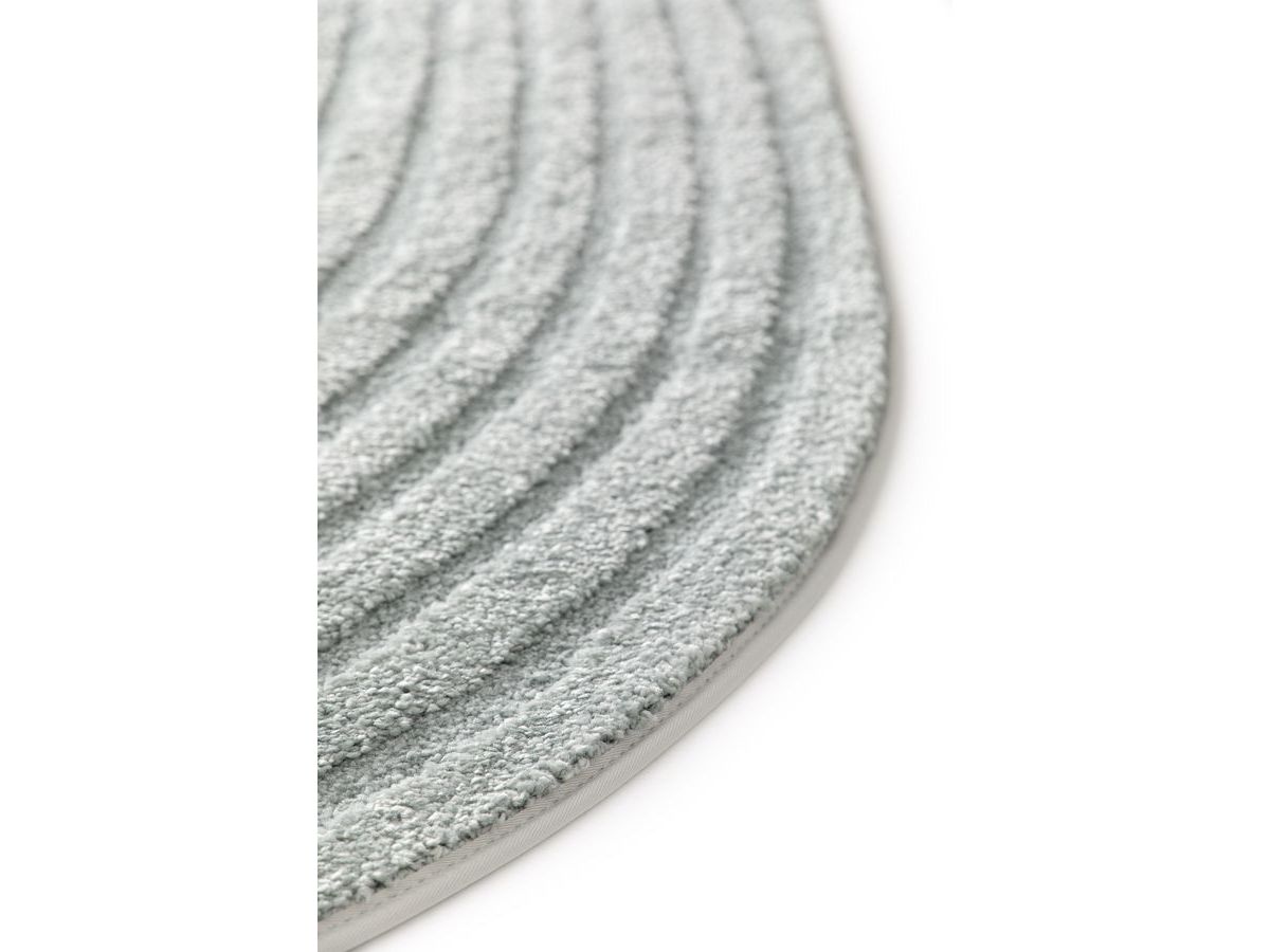 Tapis poils courts BRIAC motif géométrique bleu — vue 6