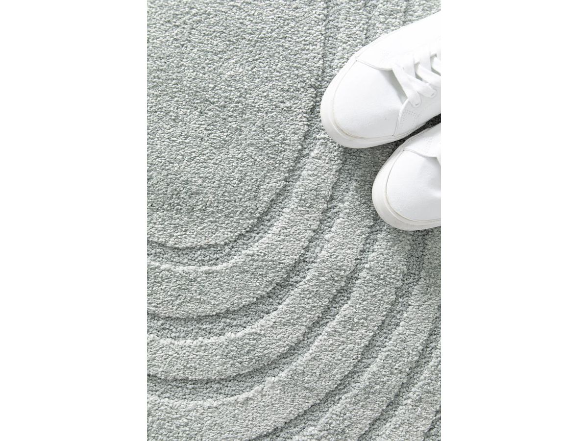 BRIAC kortpolig vloerkleed met geometrisch patroon