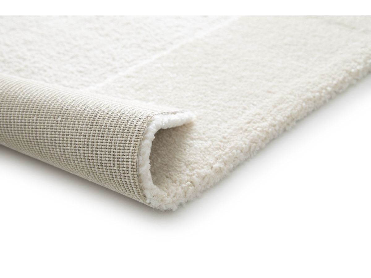 Tapis poils courts CLOTAIRE motif abstrait beige — vue 6