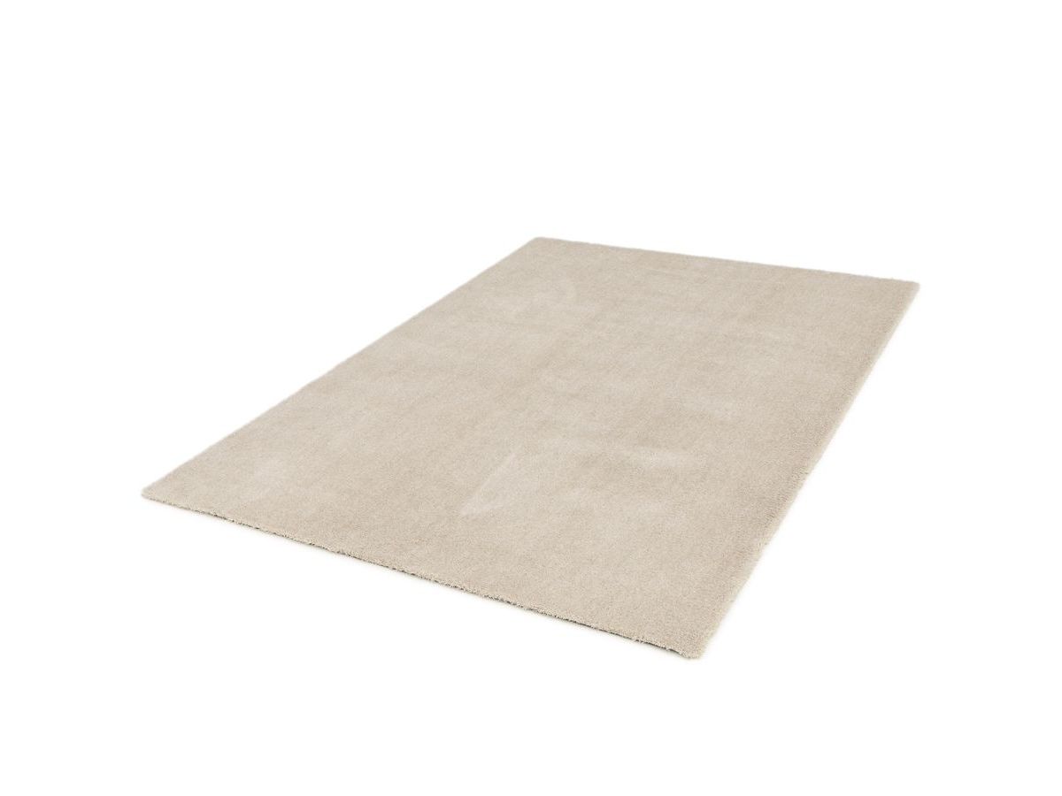 SIMEO effen wasbaar laagpolig vloerkleed